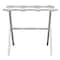 Homeroots HomeRoots 383078 Hotel White Finish Wood Folding Luggage Rack with White Straps 383078 - alternate 7